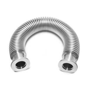 Bellows Hose KF Flange Flexible Vacuum Tube KF50-1000mm/39.37 inch Stainless Steel 304