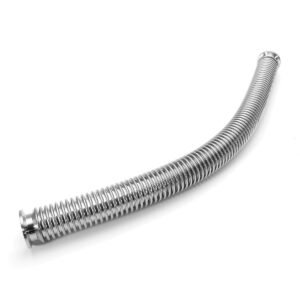Bellows Hose KF Flange Flexible Vacuum Tube KF25-600mm/23.62 inch Stainless Steel 304