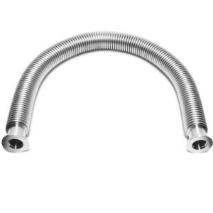 Bellows Hose KF Flange Flexible Vacuum Tube KF50-2000mm/78.74 inch Stainless Steel 304