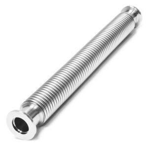Bellows Hose KF Flange Flexible Vacuum Tube KF50-600mm/23.6 inch Stainless Steel 304