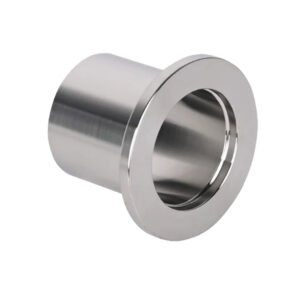 Long Weld Stub KF-10 Φ12.7, OD Tube, Length=20mm /0.78",  NW-10, Stainless Steel,Vacuum Pump Flange Fitting